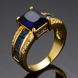 BAGUE EN MÉTAUX MÉLANGÉS VAGUES DORÉES