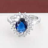 BAGUE EN OR INSPIRATION SAPHIR ROYAL