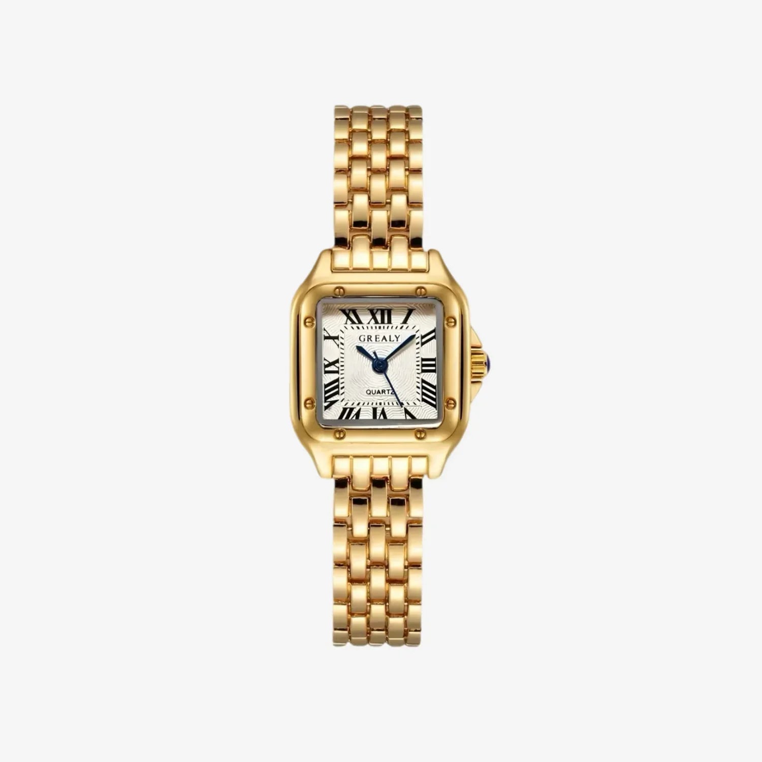 MONTRE CLASSIQUE CARRÉE DORÉE