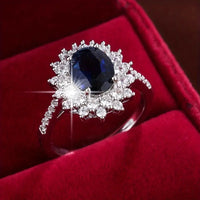 BAGUE EN OR INSPIRATION SAPHIR ROYAL