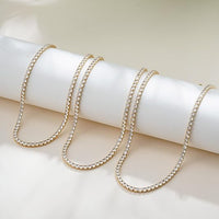 COLLIER TENNIS EN OR