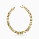 BRACELET CHAÎNE GOURMETTE EN OR