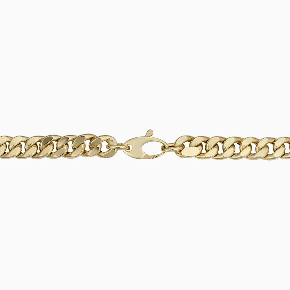 BRACELET CHAÎNE GOURMETTE EN OR