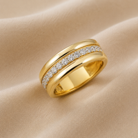 BAGUE DOUBLE ANNEAU EN OR