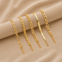 ENSEMBLE DE BRACELETS EN OR