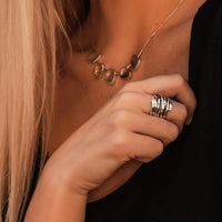 BAGUE ENVELOPPANTE ARGENT MURMURE