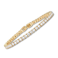 BRACELET TENNIS EN OR