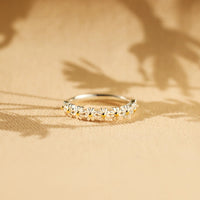 BAGUE EN OR MARGUERITES DÉLICATES