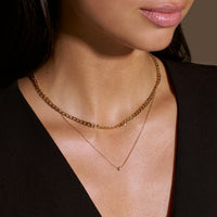 COLLIER CHAÎNE GOURMETTE EN OR