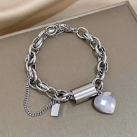 BRACELET CHARME CŒUR EN OR